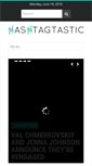 Mobile Screenshot of hashtagtastic.com